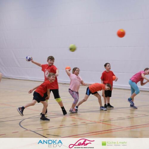 Union Handball Horn U9 beim Training